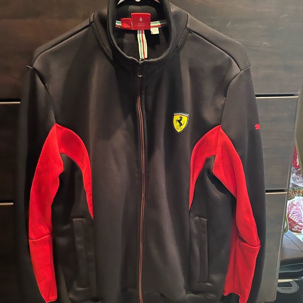 Scuderia Ferrari Zipper Sweatshirt Men’s S
